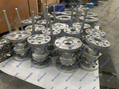 2-palcový uzamykateľný guľový ventil z nehrdzavejúcej ocele